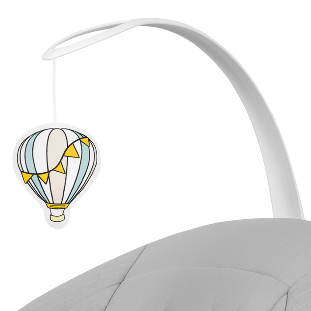 LIONELO Hamaca para bebés Iris Grey Concrete, 0m+