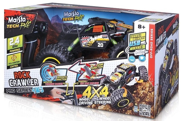 Maisto RC - R/C Rock Crawler Pro Series 4WS