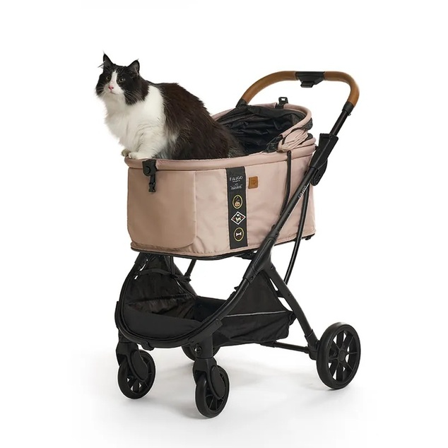 FIKAGO Katzen- / Hundewagen Agile Huggy Beige