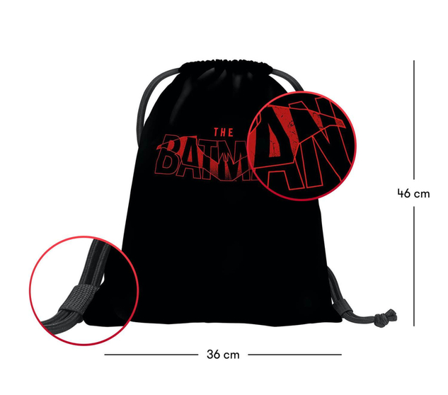 BAAGL Tasche Batman Rot