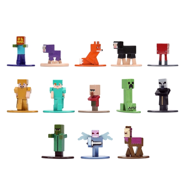 Minecraft Nanofigurka v sáčku, DP24, 13 druhov, Wave 6