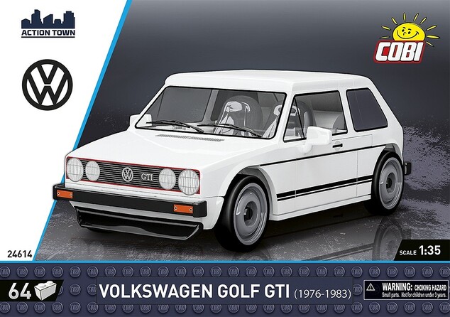 Cobi Volkswagen Golf GTI 1976, 1:35, 64 Stk