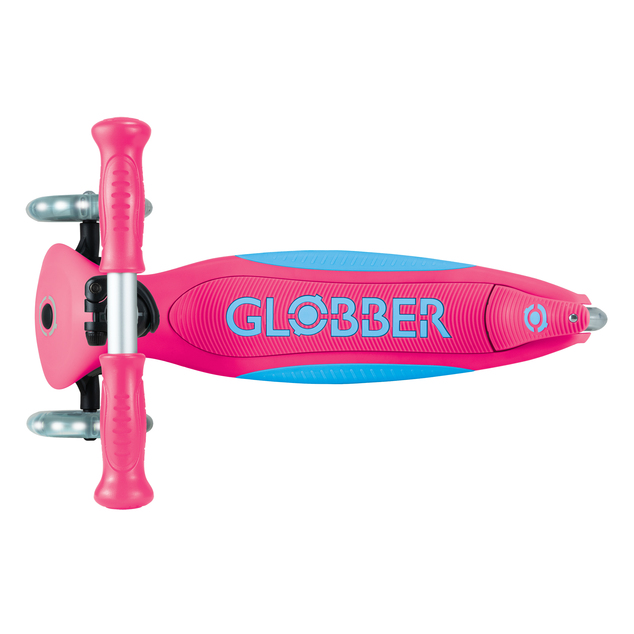 Globber detská skladacia kolobežka Elite Lights Fuchsia