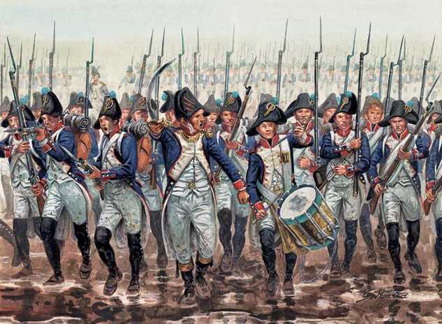 Model Kit figurky 6092 - NAPOLEONIC WARS: FRENC INF.1800-05 (1:72)