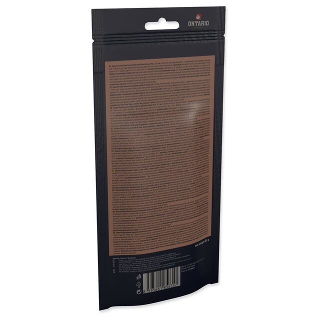 Ontario Protein csemege bacon ízű, rágós csavart pálcika 10db 12,7cm