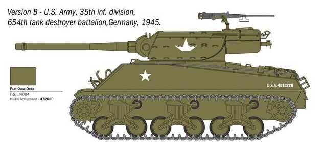Maquette militaire 96538 - 90mm GMC M36B1 (1:35)
