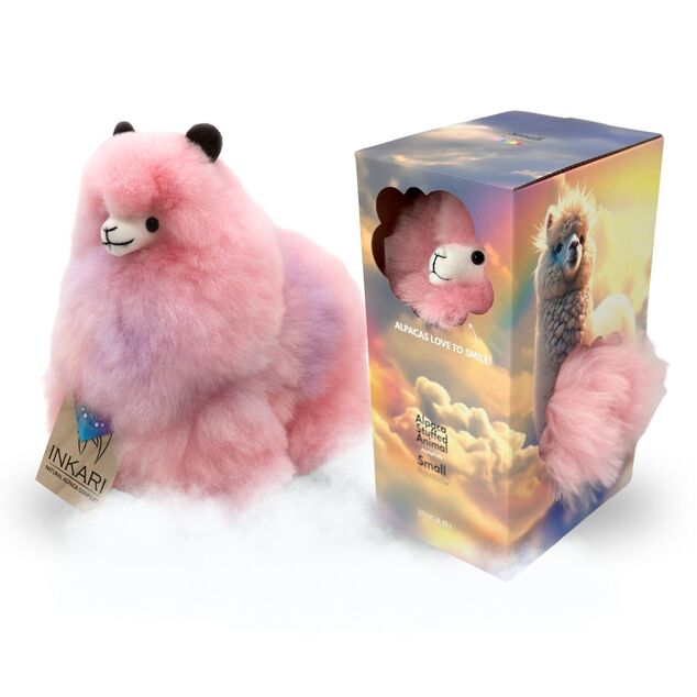 INKARI Jucărie de pluș Alpaca Small Lotus 23cm