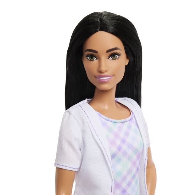Mattel Barbie set di gioco professioni - dentista bruna