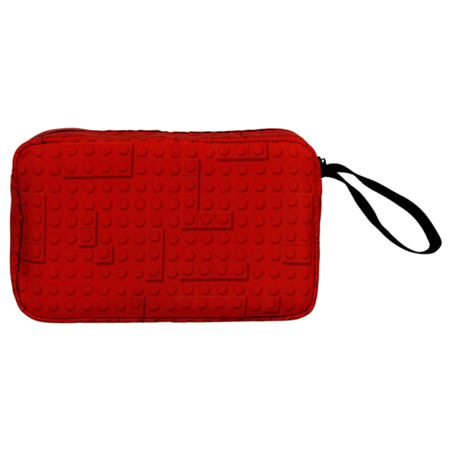 LEGO Brick Dots Red - borsa cosmetica con cinturino da polso