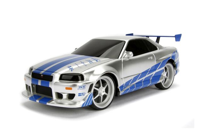 Rýchlo a zbesilo RC auto Nissan Skyline 1:24
