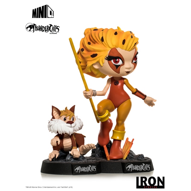 Iron Studios Minico &amp; ThunderCats - Cheetara &amp; Snarf Figura