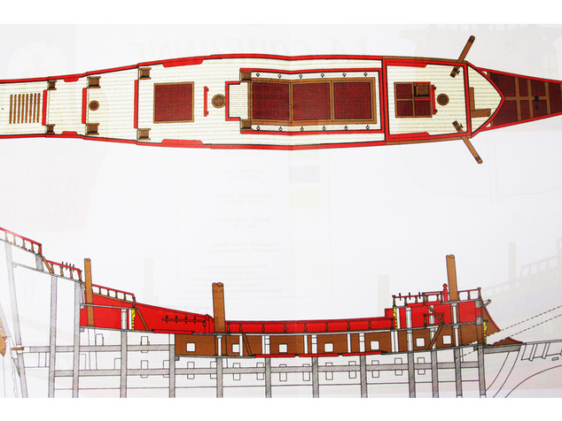 Mantua Model La Couronne 1:98 kit