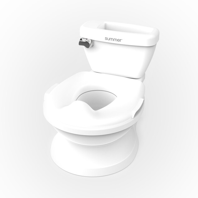 INGENUITY Kinder-Toilette mit Geräusch My Size™ Weiß