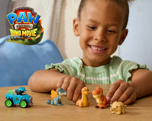 Spin Master Pattuglia Paw Dino veicoli con figure