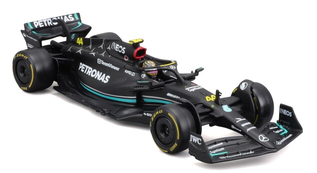 Bburago 1:43 RACE Formula F1 - Mercedes-AMG F1 W15 Performance (2024) #44 Lewis Hamilton w