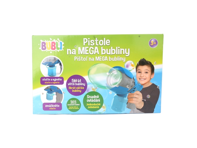 Pistolet à bulles géantes