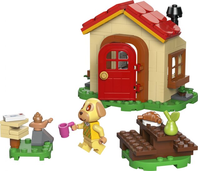 LEGO®Animal Crossing 77058 Goldie a jej útulný domček