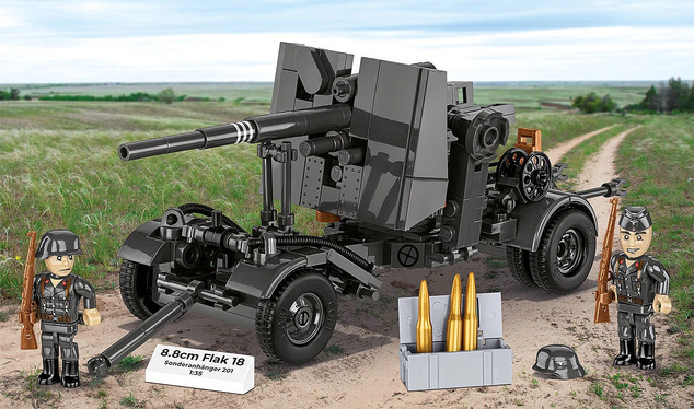 Cobi 8,8 cm protilietadlový kanón, 1:35