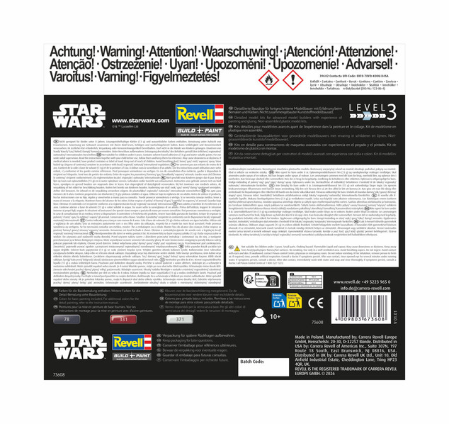 Starter Kit SW 73608 - ARC-170 Fighter (1:83)