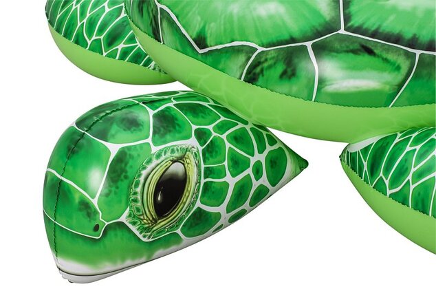 Bestway Aufblasbare Schildkröte mit Griffen, 150x145 cm