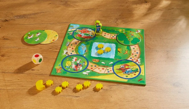Haba Comoara mea de jocuri Set de 10 jocuri de la 3 ani