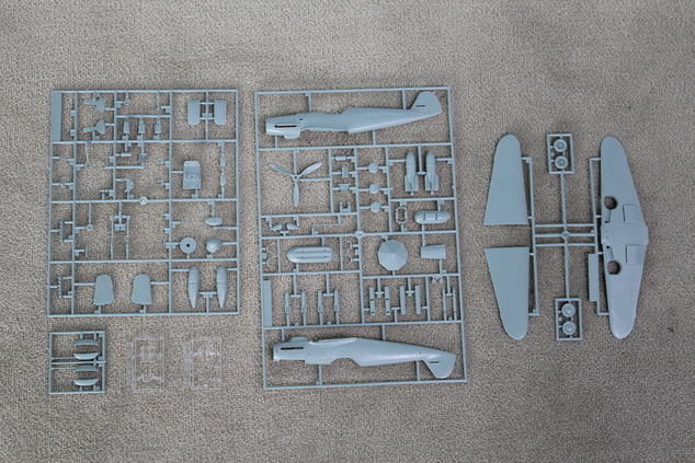Modellbausatz Flugzeug 12321 - Messerschmitt Bf109G-6 / G-2 "JG 27" (1:48)