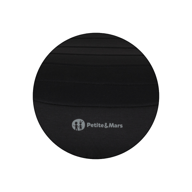PETITE&amp;MARS Podsedák Zuno Coal Black 125 - 150 cm (22-36 kg)