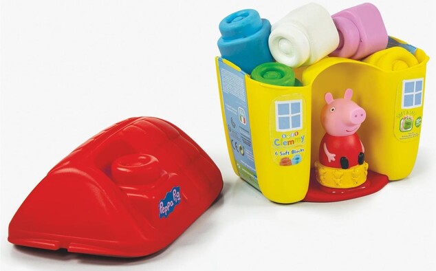 Clemmy baby - Peppa Pig - Eimer mit Würfeln