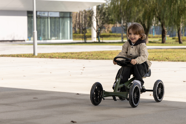 QPLAY Čtyřkolka Go Kart Black, 3r+