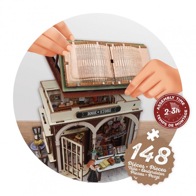 Diorama Librairie
