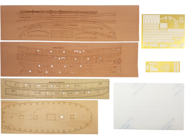 Vanguard Models HM Sherbourne 1763 1:64 kit