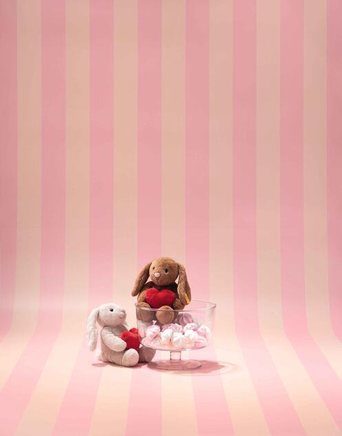 STEIFF Friends Hoppie rabbit – Love plyšová hračka