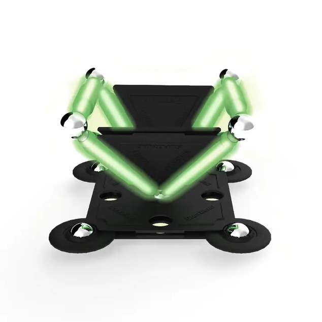 SUPERMAG magnetická stavebnica Glow 30ks