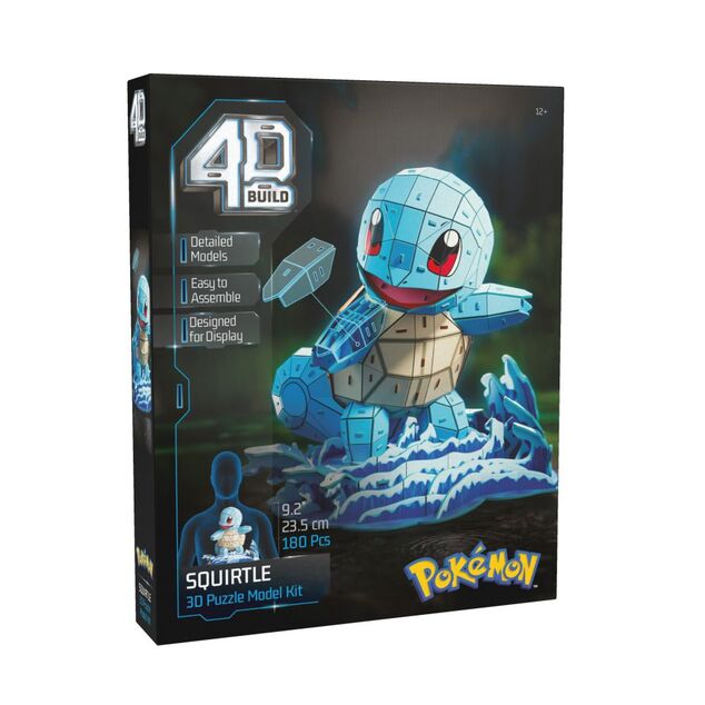 Spin Master FDP Pokémon Squirtle 4D Puzzle