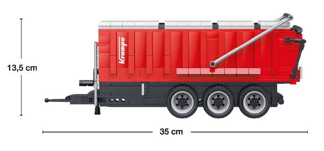 BRIXIES Plus 222.718 Krampe RamBody - náves s výtlačným čelom, 818 k