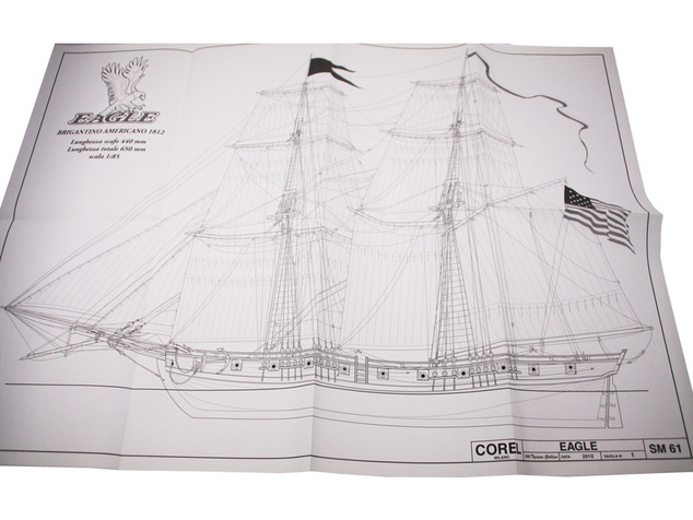COREL Eagle briga 1812 1:85 kit