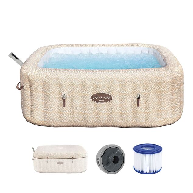 Bestway 6001M Vírivka LAY-Z-SPA® Rome AirJet™ pre 7 ľudí (Energy-saving) 201 x 201 x 71 cm