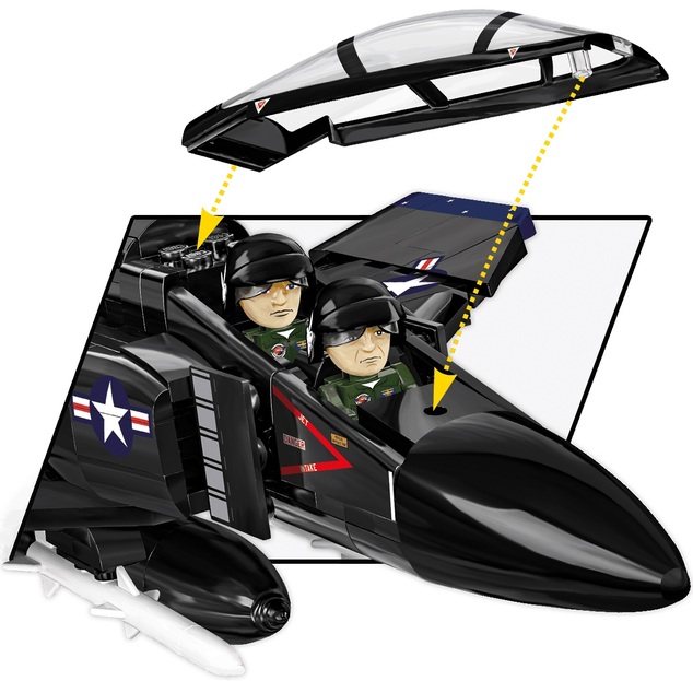Cobi Armed Forces F-4S Phanthom II, 1:48, 608 k
