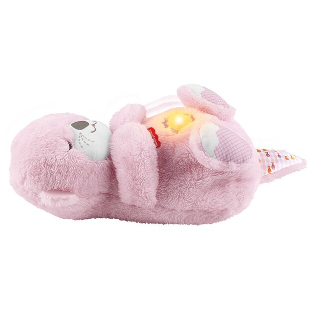 Fisher Price maznavá a ukľudňujúca ružová vydra