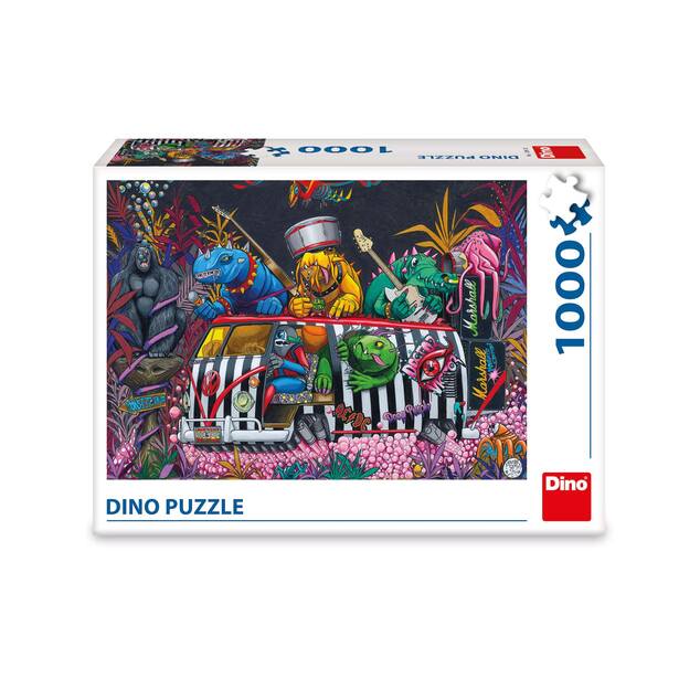 Puzzle Príšerky na tripe 1000 dielikov