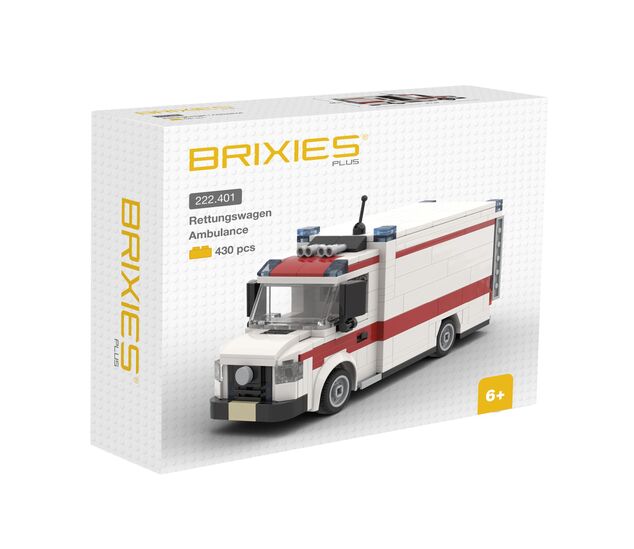 BRIXIES Plus 222.401 Sanitka s nosidlami, 430 k