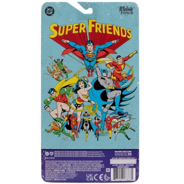DC RETRO 6IN WV16 - SUPER PRIJATELJI - ČUDESNA ŽENA (CHASE)
