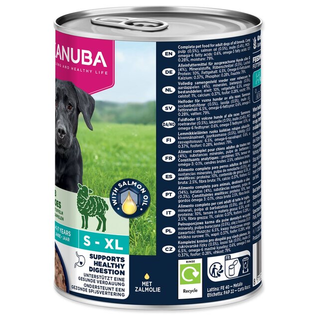 Konzerva EUKANUBA Adult bohatá na jahňacie so zemiakmi 400 g