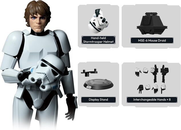 STAR WARS BLOKEES ensemble de construction CC04 LUKE SKYWALKER STORMTROOPER DISGUISE VERSION