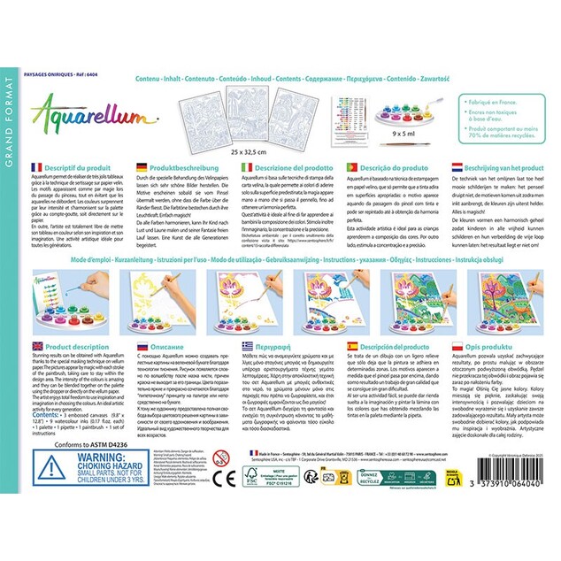 SENTOSPHERE AQUARELLUM Snové krajiny