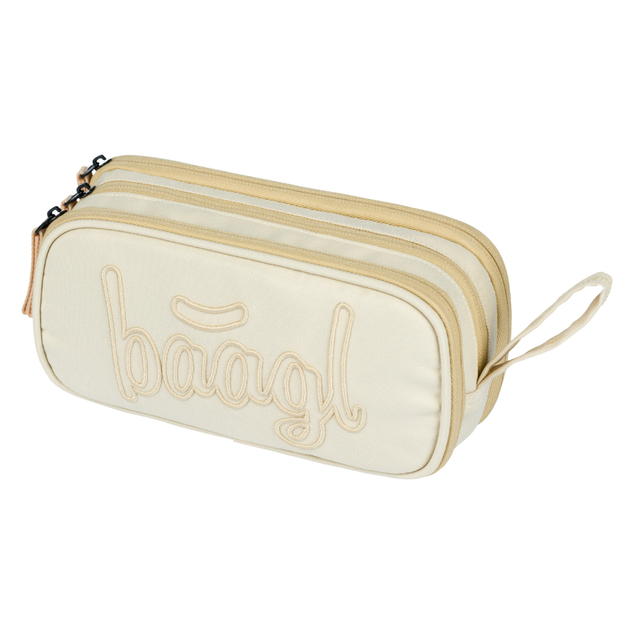 BAAGL SADA 3 Coolmate Beige: batoh, peračník, vrecko