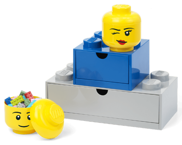 LEGO® úložná hlava (mini) - chlapec