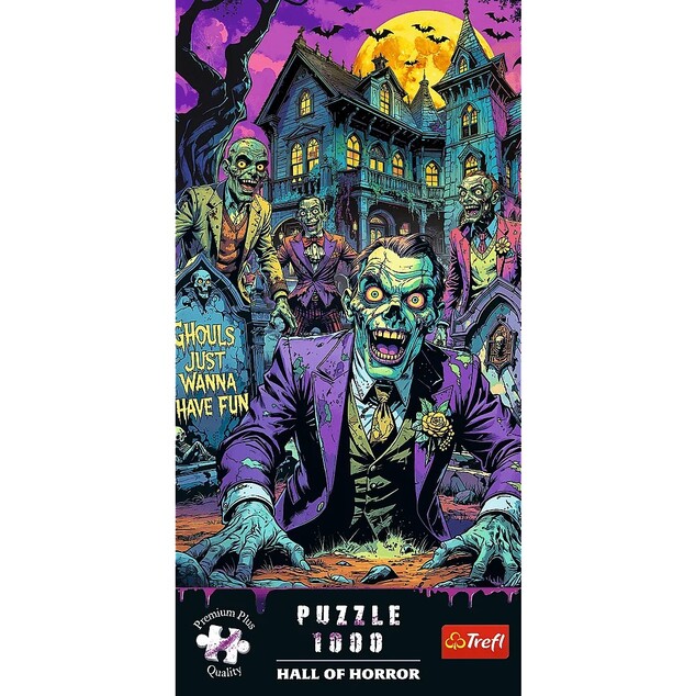 Trefl Puzzle Premium Plus Quality 1000 Hall of Horror: Zombie