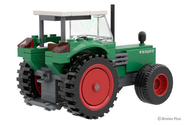 BRIXIES Plus 222.700 Fendt Farmer 105 Classic Classic Collection - historický traktor, 1:3