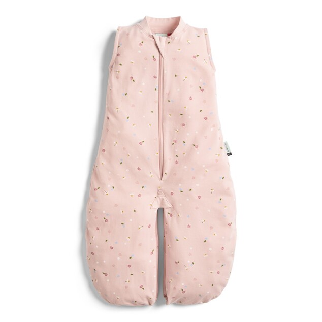 ERGOPOUCH Vak a overal na spanie 2v1 organická bavlna Suit Daisies 8-24 m, 8-14 kg, 0,2 to